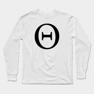 Black Theta Long Sleeve T-Shirt